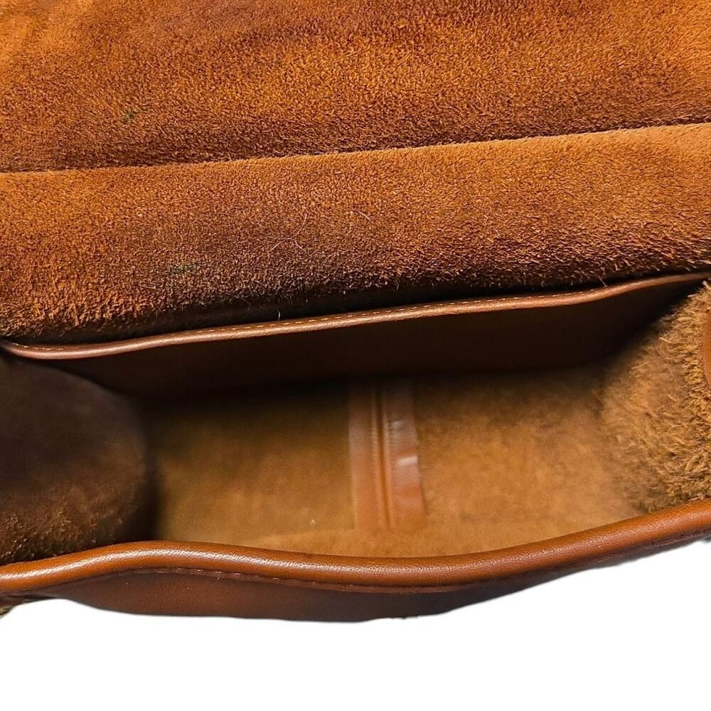 Vintage Coach Winnie 9023 British Tan Authentic Rare - Picture 8 of 10